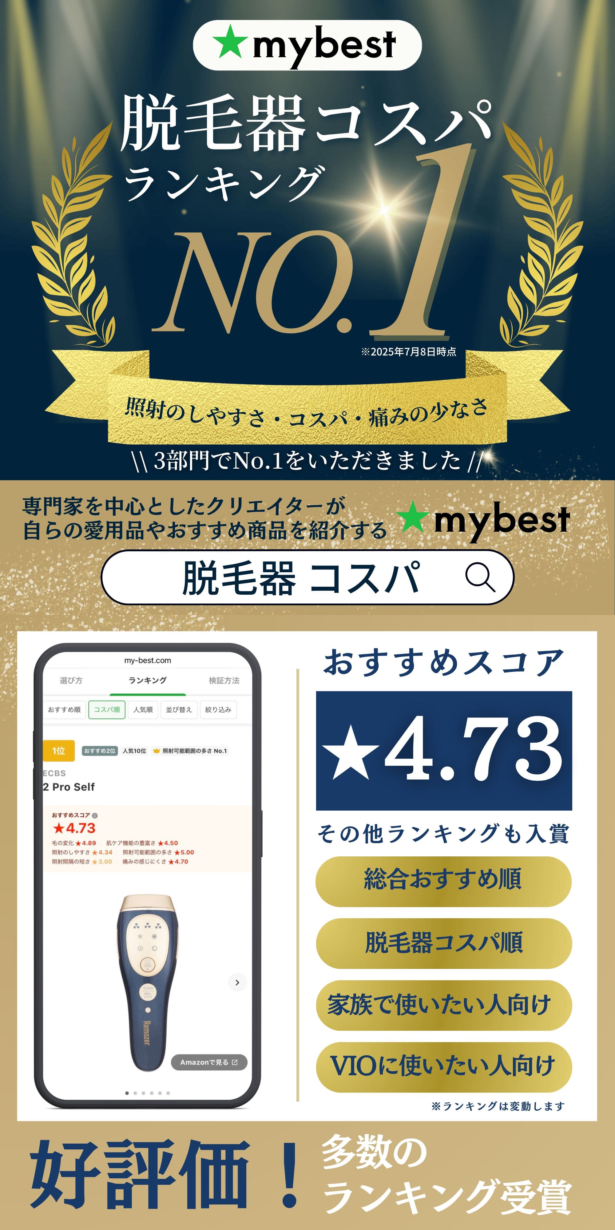 公式】脱毛器リムーザー Remozer 2 Pro ｜ 2 Pro Self – 【公式